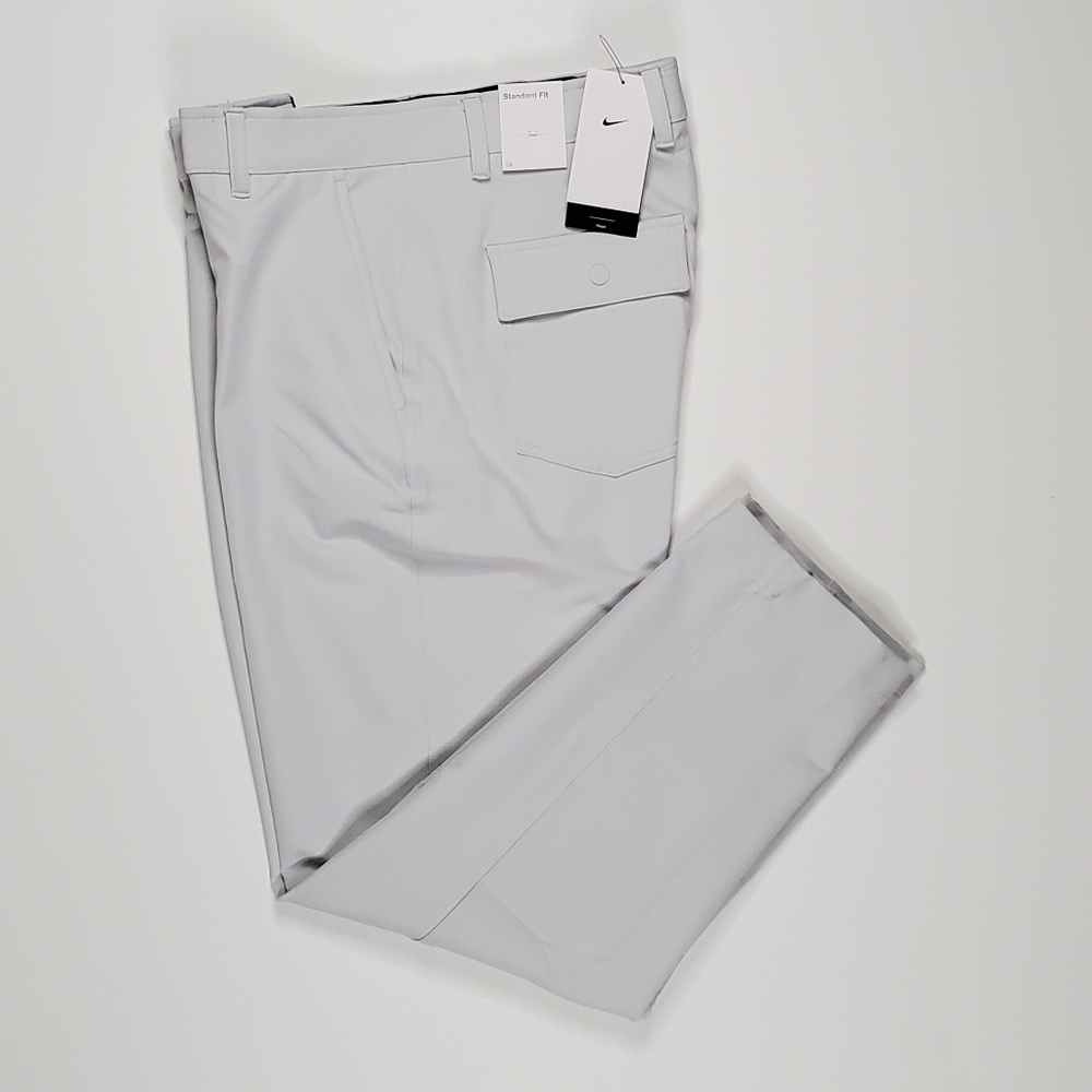 Nike Golf Utility Pants Mens Size 36 Standard Fit Repel Water GreyDA2914-025